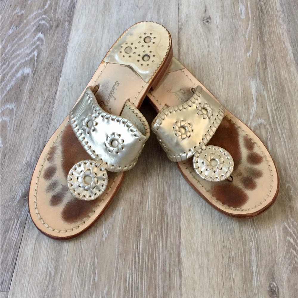 Jack Rodgers Whipstitched Sandals